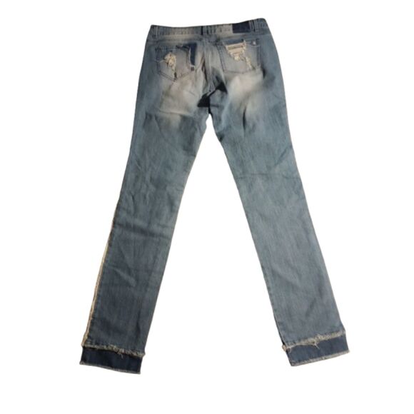 Alloy Apparel Junior's Size 13 X 35 Tall Cybill Mid Rise Skinny Jeans - Vintage - Picture 2 of 9